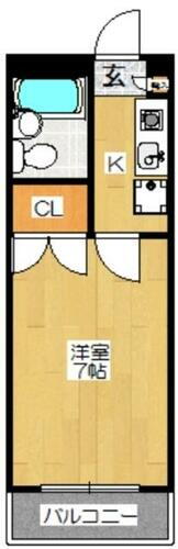 千葉県習志野市津田沼３丁目 京成津田沼駅 1K マンション 賃貸物件詳細