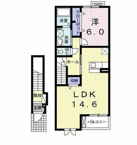 岡山県倉敷市玉島阿賀崎５丁目 新倉敷駅 1LDK アパート 賃貸物件詳細