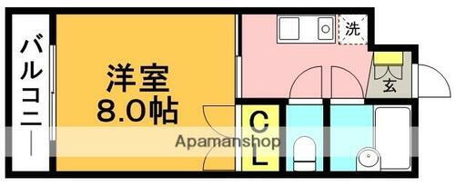福岡県飯塚市川津 新飯塚駅 1K マンション 賃貸物件詳細