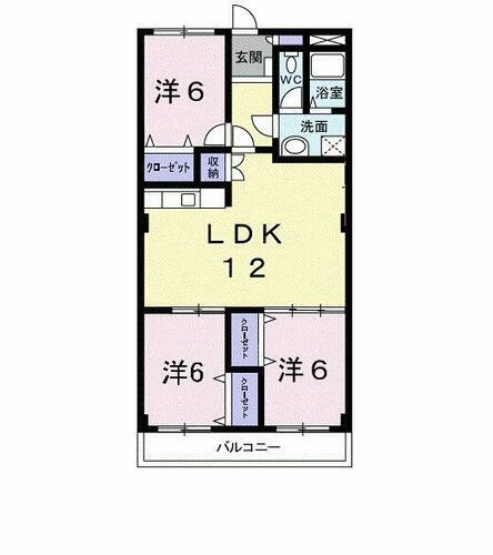アレグレーセ千代田 2階 3LDK 賃貸物件詳細