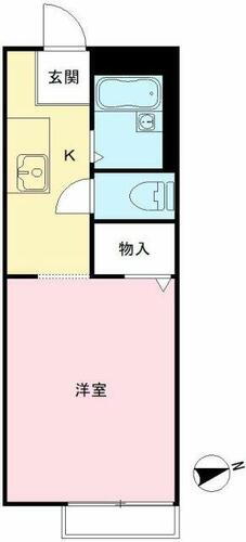 ハイツ桃太郎 1階 1K 賃貸物件詳細
