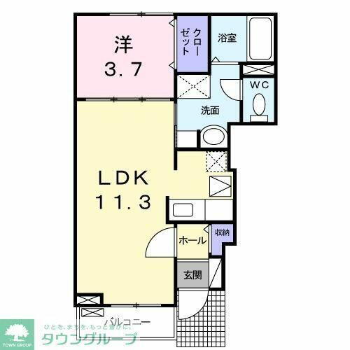 神奈川県綾瀬市蓼川１丁目 相模大塚駅 1LDK アパート 賃貸物件詳細