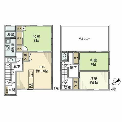 本牧元町戸建 3LDK 賃貸物件詳細