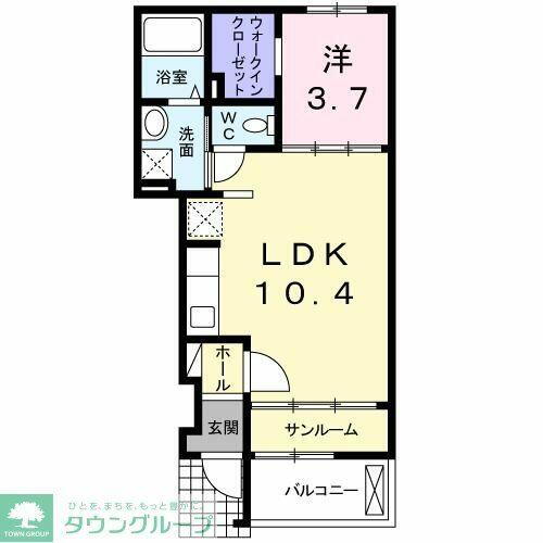 千葉県流山市大字東深井 江戸川台駅 1LDK アパート 賃貸物件詳細