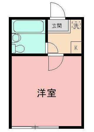 神奈川県川崎市多摩区三田２丁目 生田駅 1K アパート 賃貸物件詳細