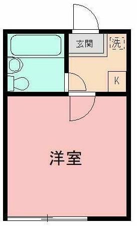 神奈川県川崎市多摩区三田２丁目 生田駅 1K アパート 賃貸物件詳細