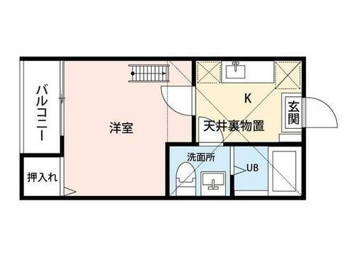 ステージ新松戸 2階 1K 賃貸物件詳細