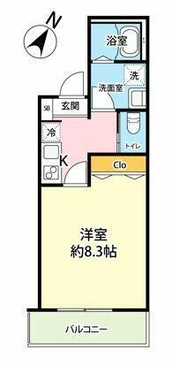 埼玉県八潮市大字垳 八潮駅 1K アパート 賃貸物件詳細