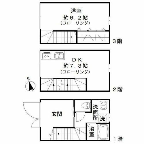 東京都品川区西大井６丁目 西大井駅 1LDK マンション 賃貸物件詳細