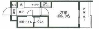 ＣＡＳＳＩＡ平井 5階 1K 賃貸物件詳細