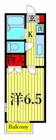 東京都江戸川区西篠崎２丁目 篠崎駅 1K アパート 賃貸物件詳細