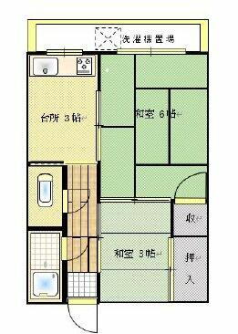 ＴＺ住宅福山新市 1階 2K 賃貸物件詳細