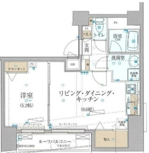 リヴシティ中野 6階 1LDK 賃貸物件詳細