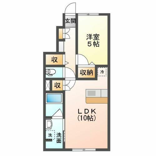 青森県三沢市大字三沢字上屋敷 1LDK アパート 賃貸物件詳細