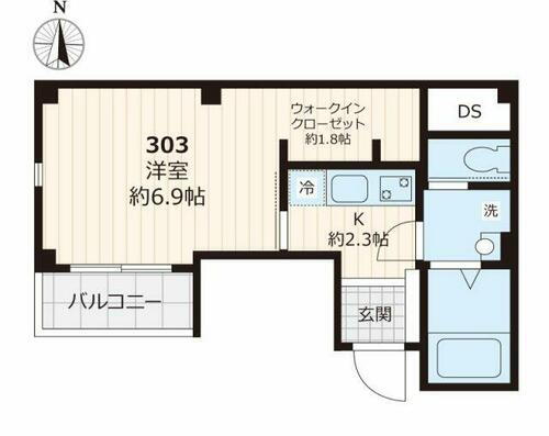 東京都調布市布田４丁目 調布駅 1K アパート 賃貸物件詳細