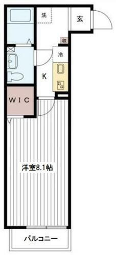 埼玉県川口市南鳩ヶ谷２丁目 南鳩ヶ谷駅 1K アパート 賃貸物件詳細
