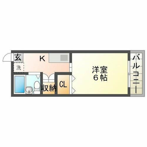 兵庫県西宮市上ケ原四番町 門戸厄神駅 1K アパート 賃貸物件詳細