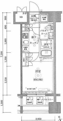 神奈川県川崎市川崎区堀之内町 京急川崎駅 1K マンション 賃貸物件詳細