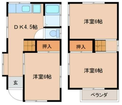 春江町３丁目貸家 3DK 賃貸物件詳細