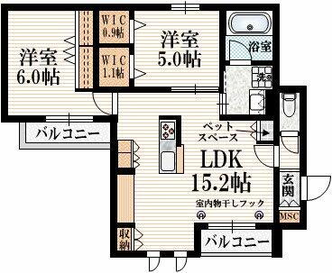 東京都練馬区土支田３丁目 石神井公園駅 2LDK マンション 賃貸物件詳細