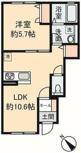 神奈川県横浜市港北区大倉山４丁目 大倉山駅 1LDK アパート 賃貸物件詳細