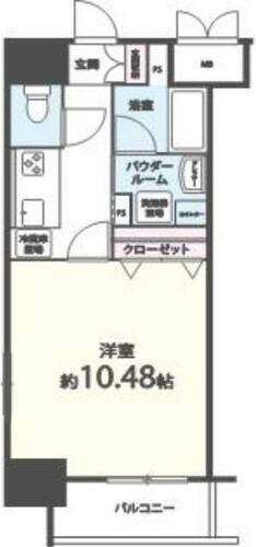 東京都港区芝２丁目 芝公園駅 1K マンション 賃貸物件詳細