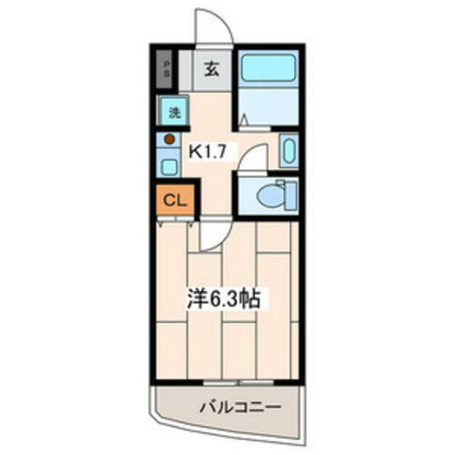 神奈川県川崎市宮前区有馬２丁目 宮前平駅 1K マンション 賃貸物件詳細