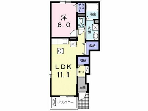 茨城県つくば市観音台１丁目 みどりの駅 1LDK アパート 賃貸物件詳細