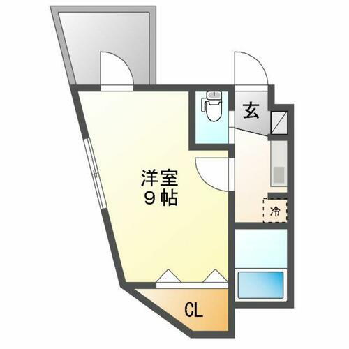 愛知県名古屋市西区那古野２丁目 国際センター駅 1K マンション 賃貸物件詳細