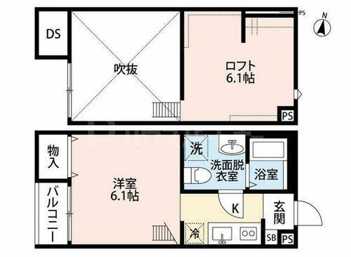 Ｇｌｕｃｋ　大宮公園 2階 ワンルーム 賃貸物件詳細