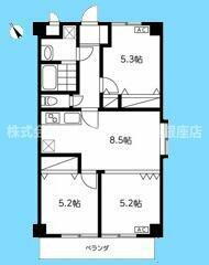 東京都大田区南馬込１丁目 馬込駅 3DK マンション 賃貸物件詳細