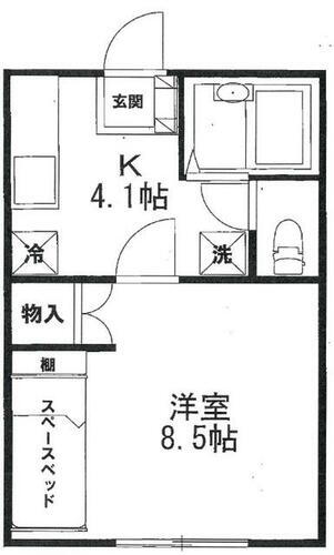 東京都板橋区東新町１丁目 ときわ台駅 1K アパート 賃貸物件詳細