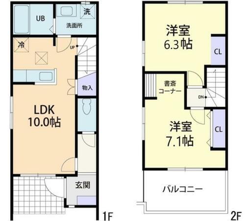 宮城県石巻市桃生町寺崎字寺崎 陸前豊里駅 2LDK アパート 賃貸物件詳細