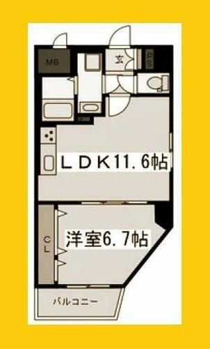 神奈川県横浜市神奈川区西神奈川３丁目 白楽駅 1LDK マンション 賃貸物件詳細