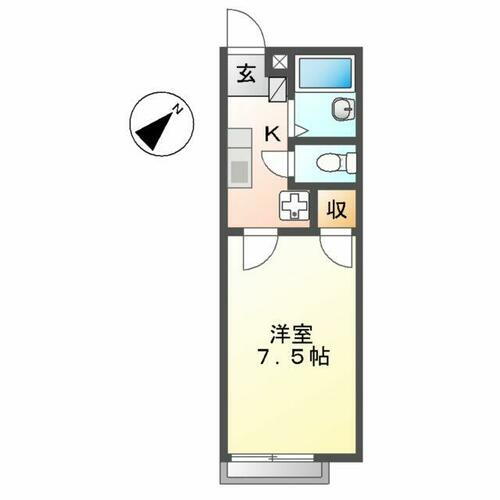 愛知県名古屋市西区南堀越１丁目 浄心駅 1K アパート 賃貸物件詳細
