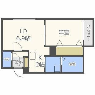 北海道札幌市東区北三十三条東１３丁目 新道東駅 1LDK マンション 賃貸物件詳細
