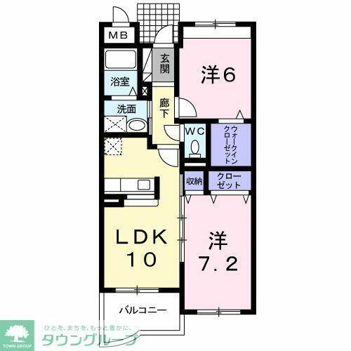 千葉県松戸市常盤平２丁目 常盤平駅 2LDK マンション 賃貸物件詳細