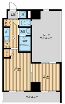 ＨＦ東神田レジデンス 12階 2K 賃貸物件詳細