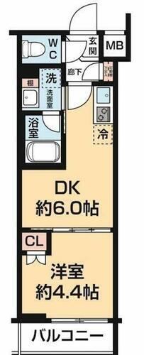東京都中野区新井５丁目 新井薬師前駅 1DK マンション 賃貸物件詳細
