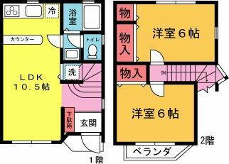 神奈川県茅ヶ崎市矢畑 茅ケ崎駅 2LDK 一戸建て 賃貸物件詳細