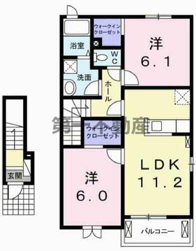 兵庫県加東市上滝野 滝駅 2LDK アパート 賃貸物件詳細