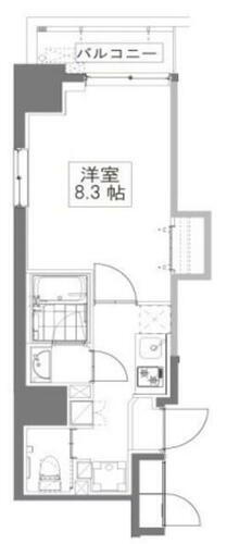 東京都江東区新大橋２丁目 森下駅 1K マンション 賃貸物件詳細