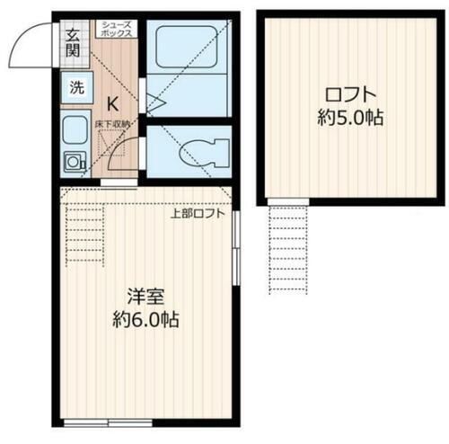 神奈川県川崎市川崎区小田４丁目 小田栄駅 1K アパート 賃貸物件詳細