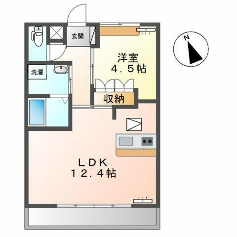 埼玉県熊谷市別府４丁目 籠原駅 1LDK アパート 賃貸物件詳細