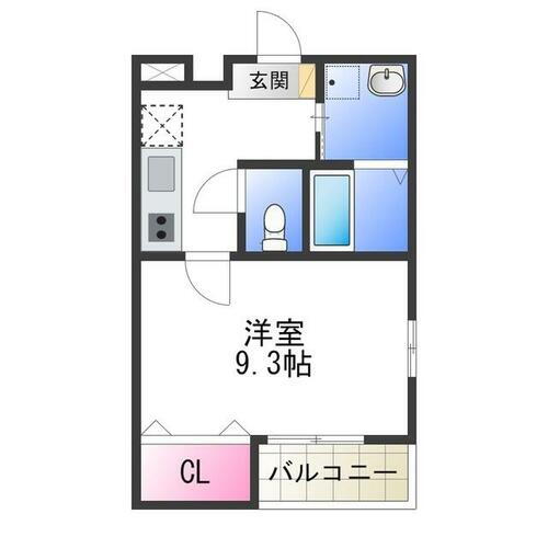 大阪府高石市東羽衣１丁目 羽衣駅 1K アパート 賃貸物件詳細