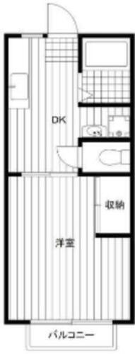 千葉県船橋市三山１丁目 京成大久保駅 1DK アパート 賃貸物件詳細