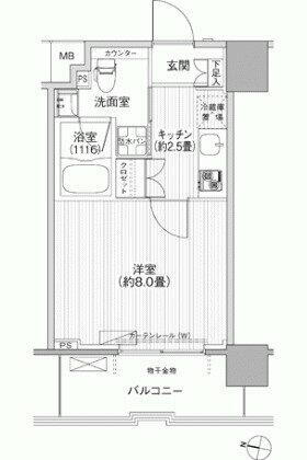 東京都品川区南品川５丁目 大井町駅 1K マンション 賃貸物件詳細