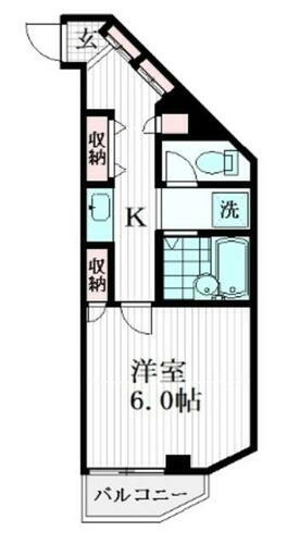 埼玉県所沢市くすのき台３丁目 所沢駅 1K マンション 賃貸物件詳細