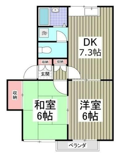 埼玉県狭山市柏原 狭山市駅 2DK アパート 賃貸物件詳細
