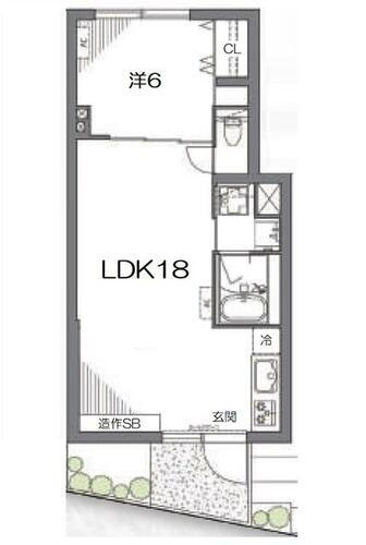 東京都杉並区久我山２丁目 久我山駅 1LDK マンション 賃貸物件詳細